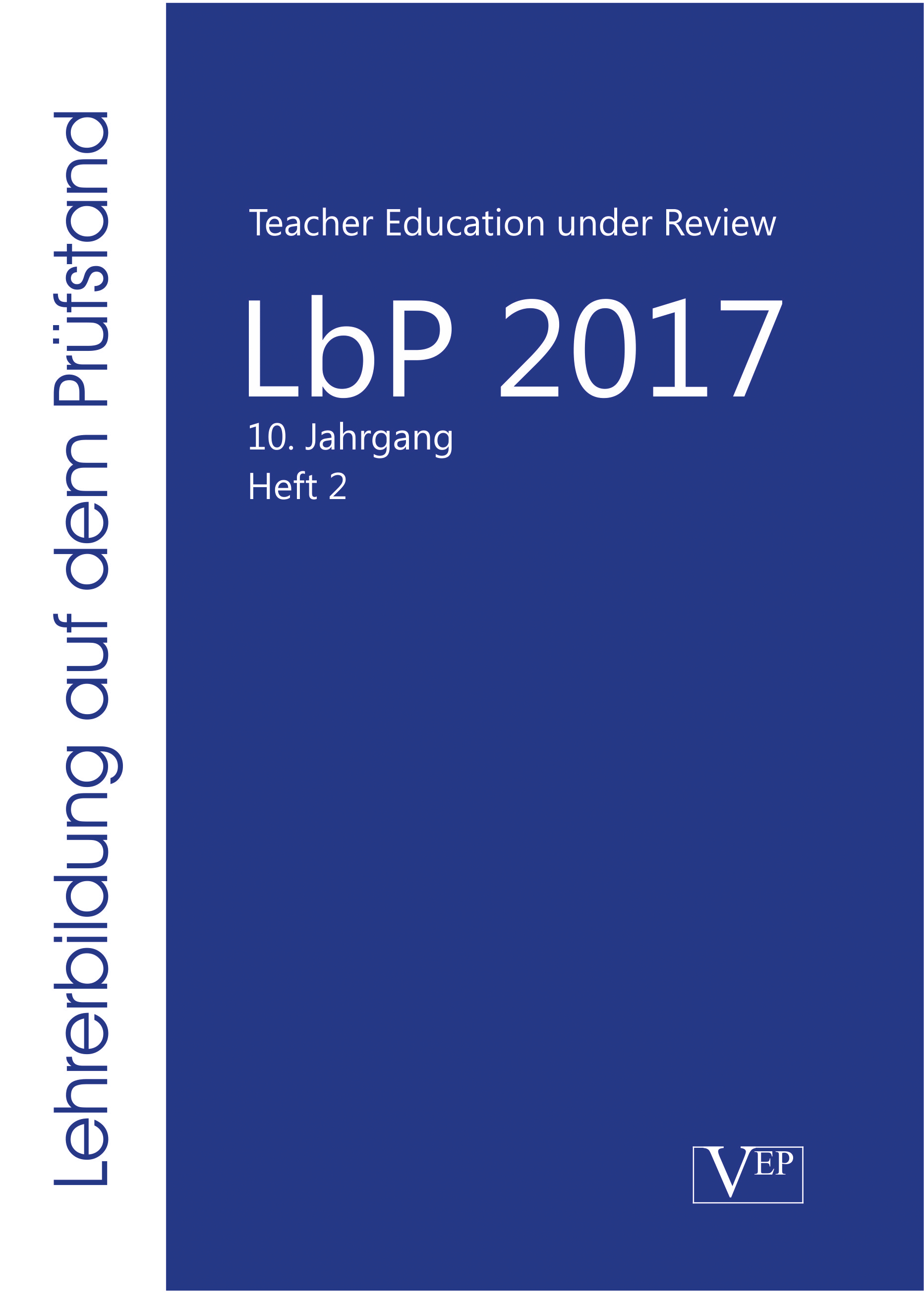 Lehrerbildung auf dem Prüfstand 2017 – 10 (2)