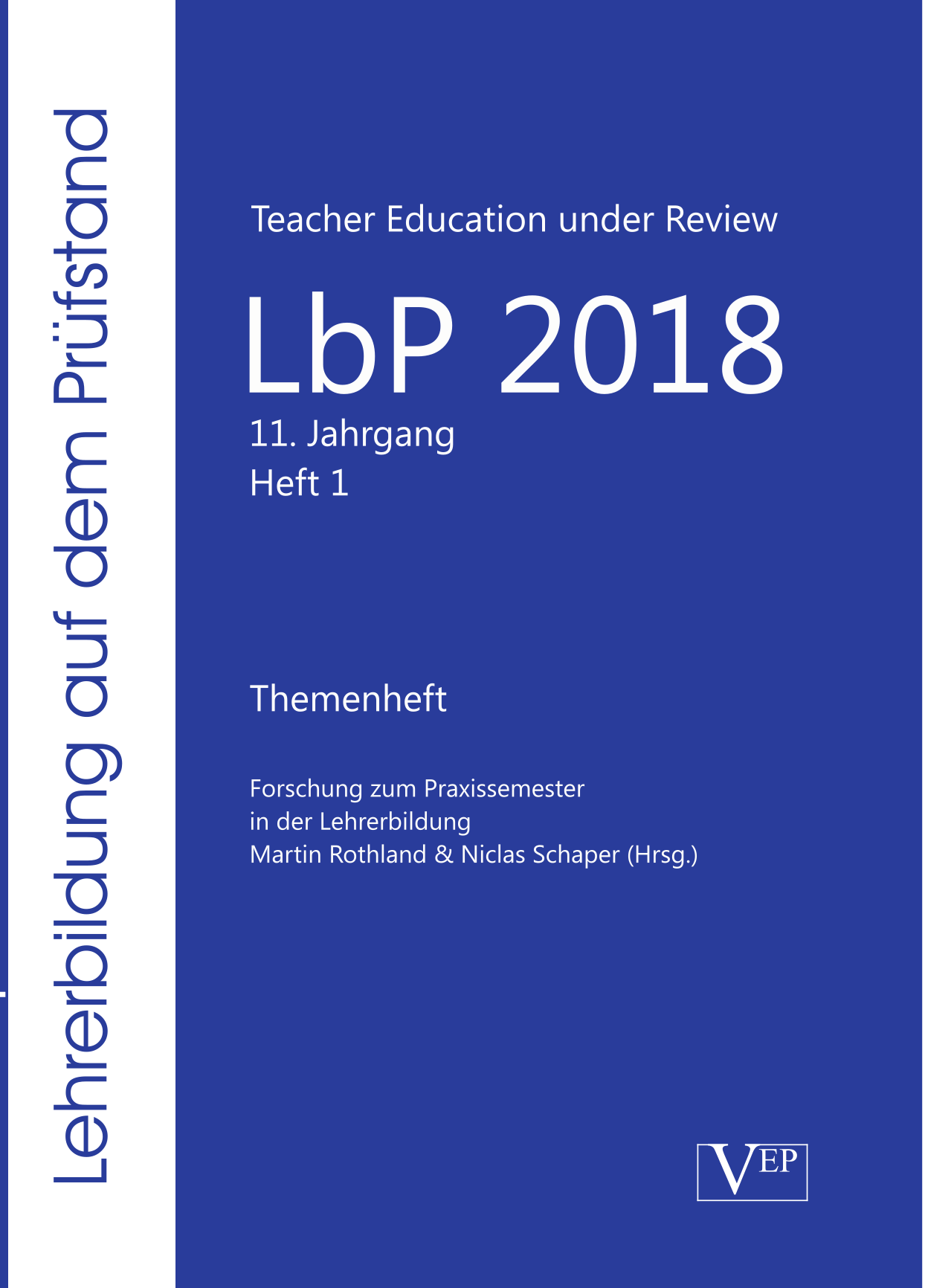 Lehrerbildung auf dem Prüfstand 2018 – 11 (1)