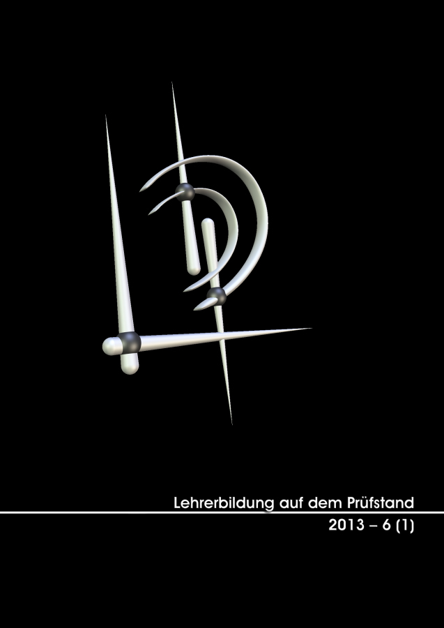 Lehrerbildung auf dem Prüfstand 2013 – 6 (1)