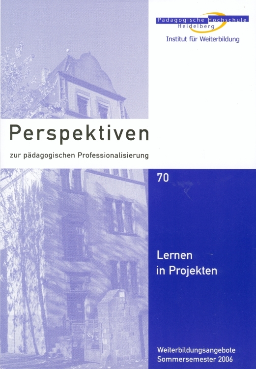 Perspektiven zur pädagogischen Professionalisierung (70)