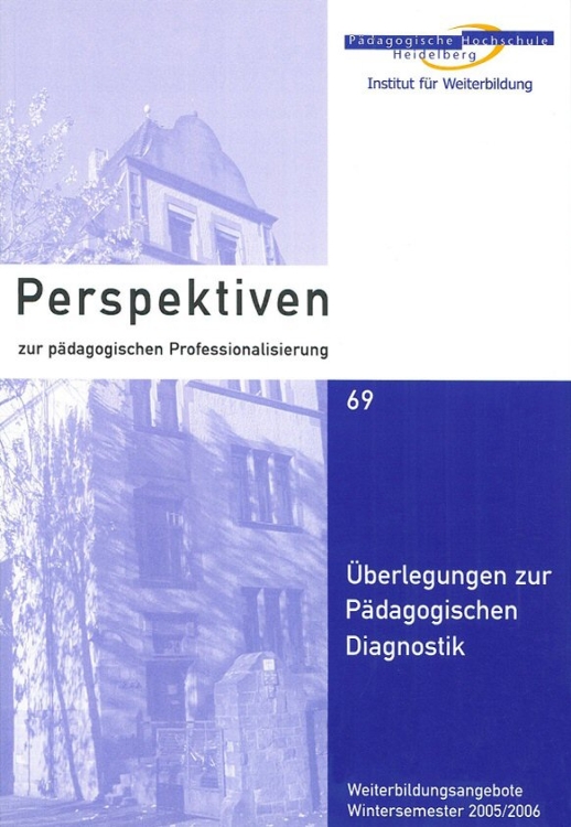 Perspektiven zur pädagogischen Professionalisierung (69)