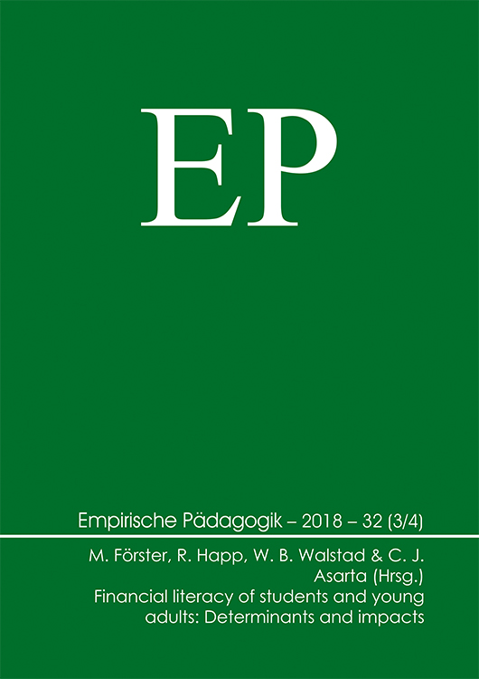 Empirische Pädagogik 2018 – 32 (3+4) Kap.2 [digital]