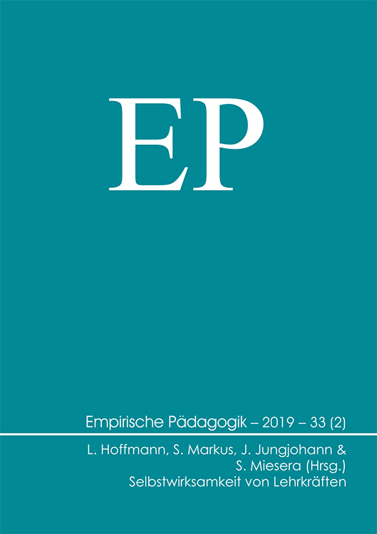 Empirische Pädagogik 2019 – 33 (2)