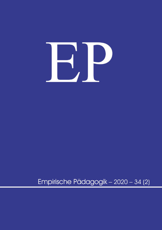 Empirische Pädagogik 2020 – 34 (2) [digital]