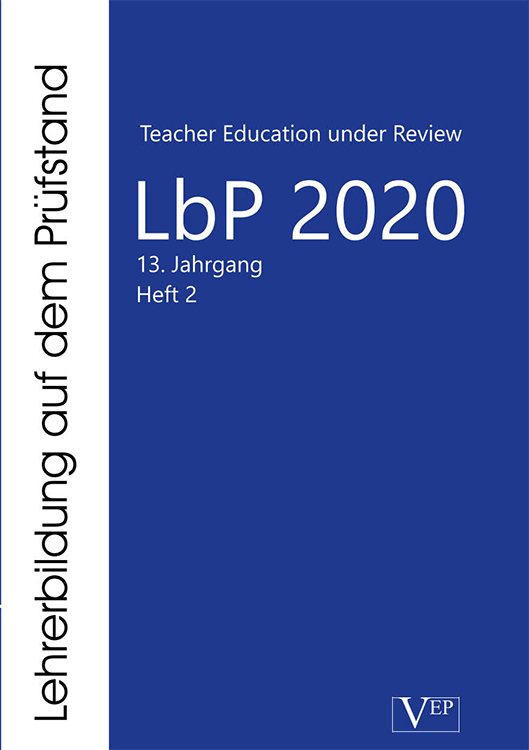 Lehrerbildung auf dem Prüfstand 2020 – 13 (2) [digital]