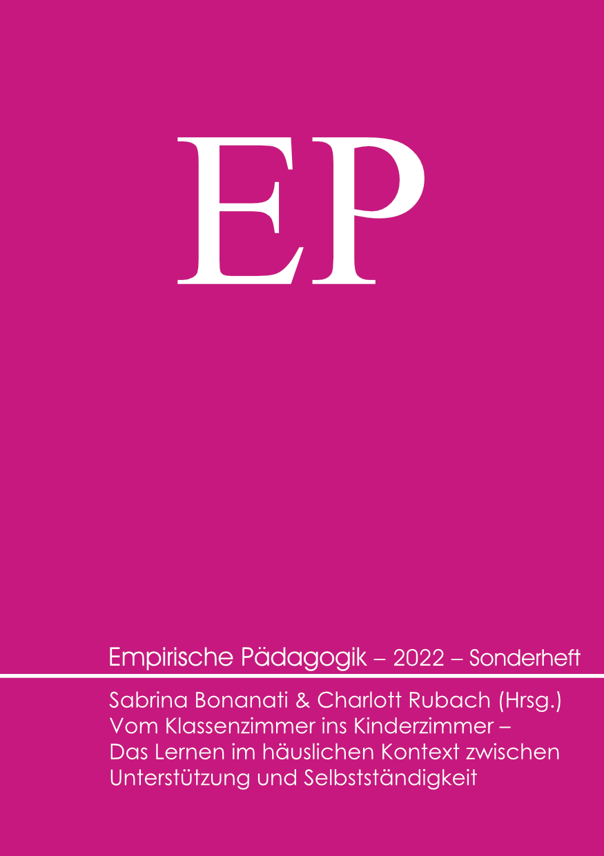 Empirische Pädagogik 2022 – 36 (Sonderheft) [digital]