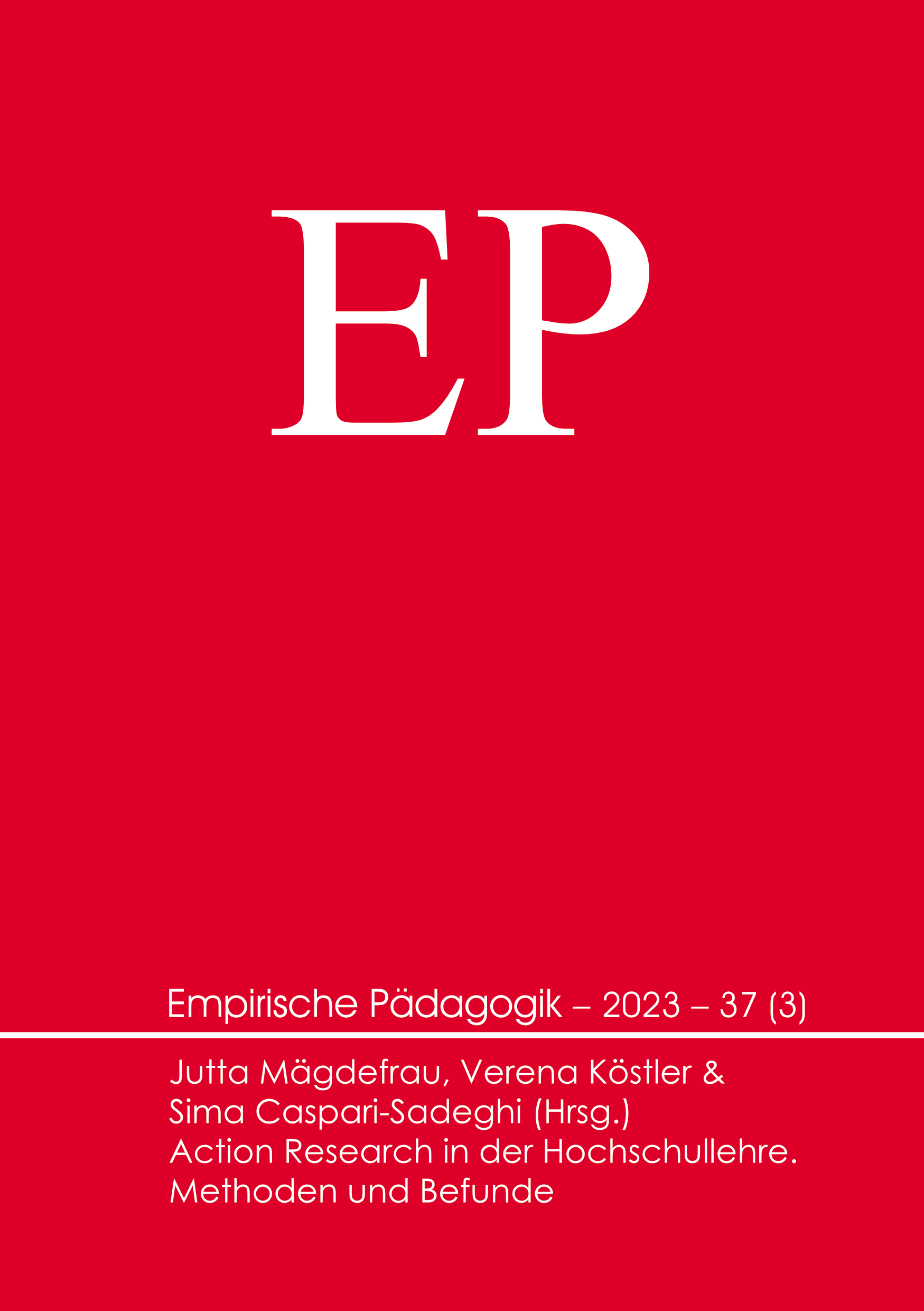 Empirische Pädagogik 2023 – 37 (3) Kap.8 [digital]