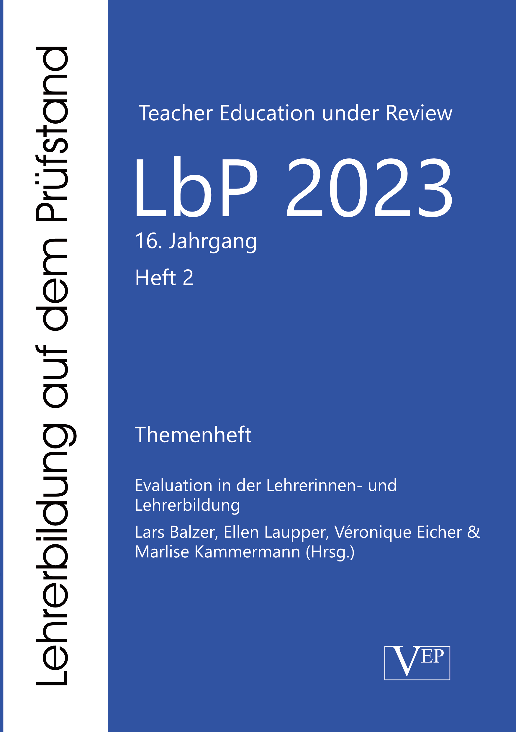 Lehrerbildung auf dem Prüfstand 2023 – 16 (2) [digital]
